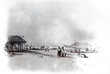 Ansicht von Valparaiso, 1834